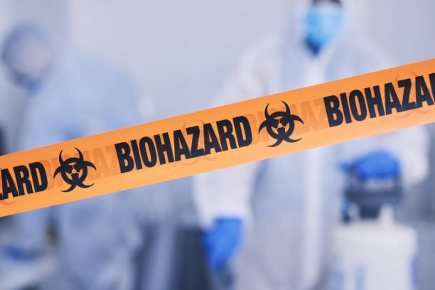 Professional Biohazard Cleanup technician working in Ferndale, MI